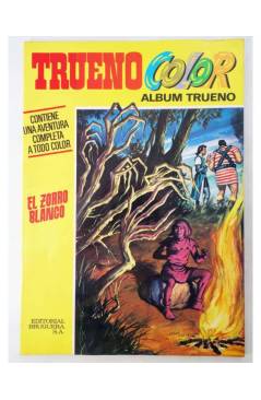 Cubierta de CAPITAN TRUENO COLOR EXTRA 1A EPOCA 20. EL ZORRO BLANCO (Vvaa) Bruguera 1972