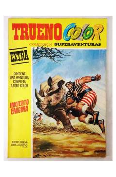 Cubierta de CAPITAN TRUENO COLOR EXTRA 1A EPOCA 37. INCIERTO ENIGMA (Vvaa) Bruguera 1973