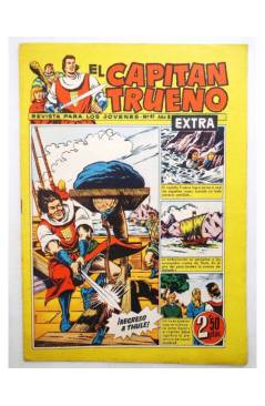 Cubierta de CAPITÁN TRUENO EXTRA 41. REGRESO A THULE (Ricardo Acedo/Víctor Mora/Ortega) Bruguera 1960