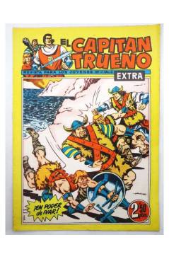 Cubierta de CAPITÁN TRUENO EXTRA 121. EN PODER DE IVAR (Víctor Mora/M. Henares/Martínez Osete) Bruguera 1962