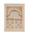 Cubierta de JOURNAL DE LA DECORATION AÑO XIX LÁM. 17. DÉCORATIONS MURALES (R. Bacard) Ar. Guérinet Circa 1905. CROMOLITO