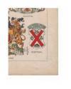Muestra 1 de JOURNAL DE LA DECORATION AÑO XIX LÁM. 24. ARMOIRIES DE VILLES (H.G. Ströhl) Circa 1905. CROMOLITOGRAFÍA 63x