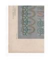 Contracubierta de JOURNAL DE LA DECORATION AÑO XIX LÁM. 40. ORNEMENTS POUR POCHOIR (S. Imberg) Circa 1905. CROMOLITOGRAF