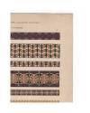 Muestra 3 de JOURNAL DE LA DECORATION AÑO XIX LÁM. 47. BORDURES (F. H. Ehmcke) Ar. Guérinet Circa 1905. CROMOLITOGRAFÍA 