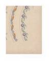 Muestra 1 de JOURNAL DE LA DECORATION AÑO XIX LÁM. 54. BORDURES POUR LA CÉRAMIQUE (L. Hellmuth) Circa 1905. CROMOLITOGRA