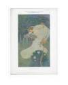 Cubierta de JOURNAL DE LA DECORATION AÑO XIX LÁM. 55. NUIT DE PRINTEMPS (Karel Spillar) Circa 1905. CROMOLITOGRAFÍA 63x4