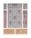 Muestra 4 de JOURNAL DE LA DECORATION AÑO XXI LÁM. 2. MOTIFS DE DÉCORATION PLANE ET BORDURES (G. Rossmann) Circa 1907. C