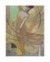 Muestra 4 de JOURNAL DE LA DECORATION AÑO XXI LÁM. 22. DANSEUSE (František Kupka) Ar. Guérinet Circa 1907. CROMOLITOGRAF