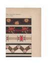 Muestra 3 de JOURNAL DE LA DECORATION AÑO XXV LÁM. 14. BORDURES (G. M. Ellwood) Ar. Guérinet Circa 1911. CROMOLITOGRAFÍA