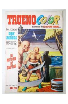 Cubierta de CAPITAN TRUENO COLOR SUPER AVENTURAS 1A EPOCA 237. LA ASTUCIA DE GIAFFAR (Víctor Mora) Bruguera 1973