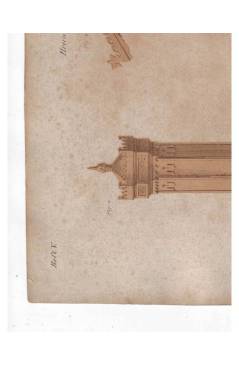 Contracubierta de CONSTRUCTIONS ON BOIS Heft V LÁM 1. Modèles de pompes (Louis Degen) A. Morel 1866. LITOGRAFÍA 27X39