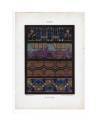Cubierta de DEKORATIVE VORBILDER AÑO XXVI LÁM. 12. BORDÜREN (G.M. Elwood) J. Hoffmann 1915. CROMOLITOGRAFÍA 63x46