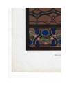 Contracubierta de DEKORATIVE VORBILDER AÑO XXVI LÁM. 12. BORDÜREN (G.M. Elwood) J. Hoffmann 1915. CROMOLITOGRAFÍA 63x46