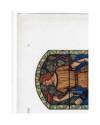 Muestra 2 de DEKORATIVE VORBILDER AÑO XXVI LÁM. 15. GLASFENSTER (K. Fuchs) J. Hoffmann 1915. CROMOLITOGRAFÍA 63x46