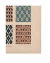 Muestra 1 de DEKORATIVE VORBILDER AÑO XXVI LÁM. 45. FLÄCHENSCHMUCK (Georg Kindermann) J. Hoffmann 1915. CROMOLITOGRAFÍA 