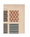Muestra 3 de DEKORATIVE VORBILDER AÑO XXVI LÁM. 45. FLÄCHENSCHMUCK (Georg Kindermann) J. Hoffmann 1915. CROMOLITOGRAFÍA 