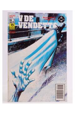 Cubierta de V DE VENDETTA 7 (Alan Moore/David Lloyd/Tony Weare) Zinco 1990