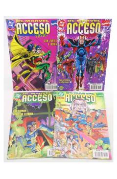 Cubierta de MARVEL DC ACCESO TOTAL 1 A 4. COMPLETA. Forum 1998