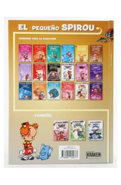 Contracubierta de EL PEQUEÑO SPIROU 19. No se habla con la boca llena (Tome/Janry) Kraken 2023