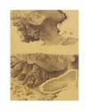 Muestra 4 de LECCIONES DE DIBUJO TOPOGRÁFICO CUAD 3 HOJA 3. ROCAS Y TERRENOS PEDREGOSOS (José M. De Riudavets) 1878. LIT