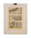 Cubierta de LECCIONES DE DIBUJO TOPOGRÁFICO CUAD 4 HOJA 2. VEGETACIÓN Y TERRENOS HÚMEDOS (José M. De Riudavets) 1878. LI