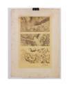 Cubierta de LECCIONES DE DIBUJO TOPOGRÁFICO CUAD 4 HOJA 3. VEGETACIÓN Y TERRENOS HÚMEDOS (José M. De Riudavets) 1878. LI