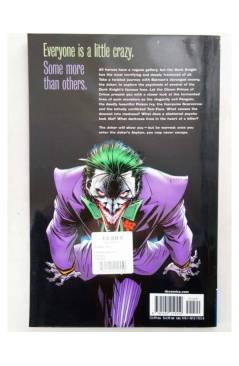 Contracubierta de BATMAN JOKER'S ASYLUM. ORIGINAL USA. EN INGLÉS. DC 2008
