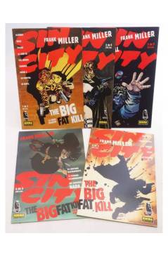 Cubierta de SIN CITY THE BIG FAT KILL LA GRAN MASACRE 1 A 5. COMPLETA (Frank Miller) Norma 1995