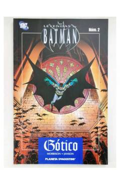 Cubierta de LEYENDAS DE BATMAN TOMO 2. GÓTICO (Grant Morrison/Klaus Janson) Planeta 2007