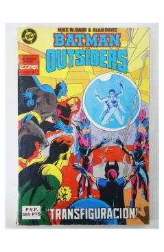 Cubierta de BATMAN Y LOS OUTSIDERS 16 A 20. RETAPADO (Mike W. Barr/Alan Davis/Ron Randall) Zinco 1987