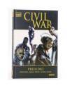 Cubierta de MARVEL DELUXE CIVIL WAR PRELUDIO. Panini 2010