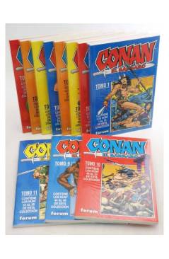 Cubierta de CONAN EL BARBARO NUEVA EDICIÓN 1 A 58. EN 11 RETAPADOS. Forum 1998