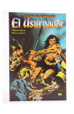 Cubierta de CONAN EL BÁRBARO. EL USURPADOR (Chuck Dixon/Steve Lieber) Forum 1998