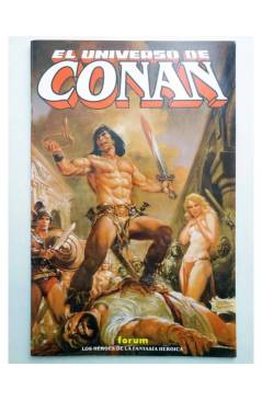 Cubierta de EL UNIVERSO DE CONAN. Forum 1997