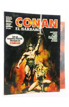 Cubierta de NOVELAS GRÁFICAS MARVEL ESPECIAL 5. CONAN EL BÁRBARO. INCLUYE POSTER (Michael Fleisher/John Buscema) Forum 1