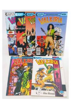 Cubierta de ECLIPSE COMICS: VALKIRIA 1 A 6. COMPLETA. Forum 1990