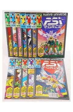 Cubierta de NUEVO UNIVERSO MARVEL PSI FORCE 1 A 12. COMPLETA. Forum 1988
