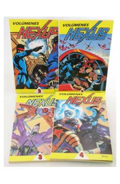 Cubierta de NEXUS 1 A 16. COMPLETA EN 4 RETAPADOS (Baron/Rude) Forum 1988