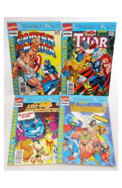 Cubierta de EXTRA PRIMAVERA 1993: CIUDADANO KANG 1 A 4. COMPLETA: CAPITAN AMERICA THOR 4F VENGADORES (Vvaa) Forum 1993
