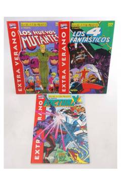 Cubierta de EXTRA VERANO 1991: DÍAS DEL FUTURO PRESENTE 1 A 3. COMPLETA: 4F NUEVOS MUTANTES FACTOR X (Vvaa) Forum 1991. 