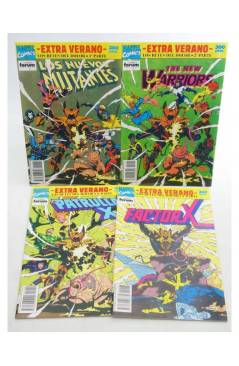 Cubierta de EXTRA VERANO 1992: LOS REYES DEL DOLOR 1 A 4. COMPLETA: NUEVOS MUTANTES NEW WARRIORS PATRULLA X FACTOR X (Vv