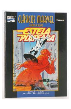 Cubierta de CLÁSICOS MARVEL BLANCO Y NEGRO 8. ESTELA PLATEADA 2 (Stan Lee/John Buscema) Forum 1998