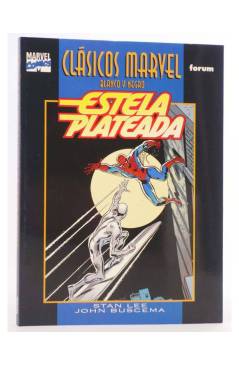 Cubierta de CLÁSICOS MARVEL BLANCO Y NEGRO 10. ESTELA PLATEADA 3 (Stan Lee/John Buscema) Forum 1998