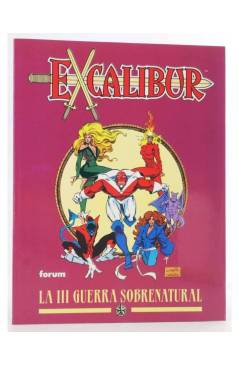 Cubierta de NOVELAS GRÁFICAS MARVEL 3A SERIE 15. EXCALIBUR. LA III GUERRA SOBRENATURAL (Michael Higgins/Tom Morgan) Foru