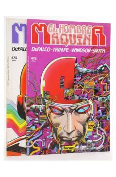Cubierta de COLECCIÓN PRESTIGIO 1113. EL HOMBRE MÁQUINA 1 A 2 COMPLETA (Tom Defalco/Barry Windsor-Smith) Forum 1990