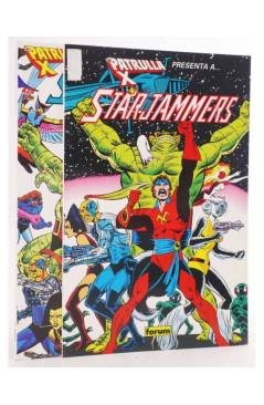 Cubierta de COLECCIÓN PRESTIGIO 1718. LA PATRULLA X STARJAMMERS: FALKON QUEST 1 A 2 COMPLETA (Terry Kavanagh/Dave Cockru