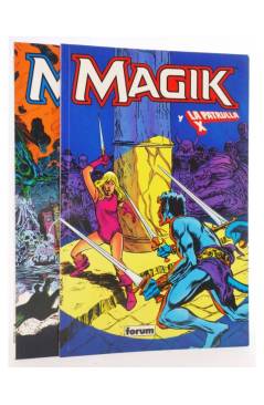 Cubierta de COLECCIÓN PRESTIGIO 2628. MAGIK 1 A 2 COMPLETA (Chris Claremont/John Buscema) Forum 1991