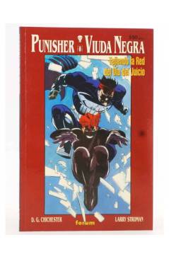 Cubierta de COLECCIÓN PRESTIGIO 64. PUNISHER VIUDA NEGRA: TEJIENDO LA RED DEL DÍA DEL JUICIO (D. G. Chichester/Stroman) 
