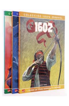 Cubierta de 100% MARVEL 1602 1 A 2. MÁS 4 FANTÁSTICOS. Panini 2005