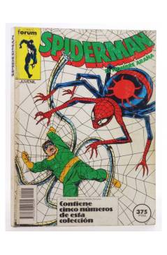 Cubierta de SPIDERMAN VOL 1 181 A 185. RETAPADO (Vvaa) Forum 1989